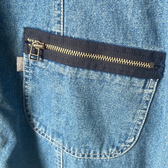 💙 Levi Strauss Large Denim Mini Dress 💙 - Picture 5 of 8